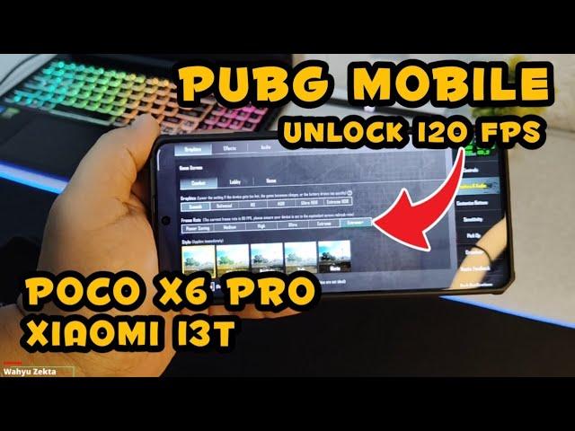 AKHIRNYA UPDATE 3.2 PUBGM BISA 120 FPS TEST POCO X6 PRO DAN XIAOMI 13T APAKAH BISA 120 FPS??