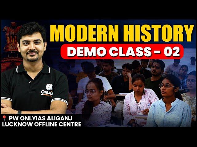 Modern History for UPSC 2025 | Demo Class - 2 | Modern History | Lucknow OnlyIAS