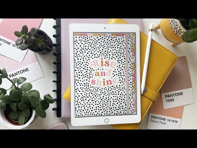 Undated iPad Planner Flip through Undated Boho Digital Planner for Goodnotes & Notability  