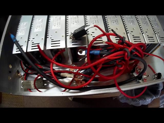 360 amp 12 volt DC switching power supply  ( part 1 ) 240 AC