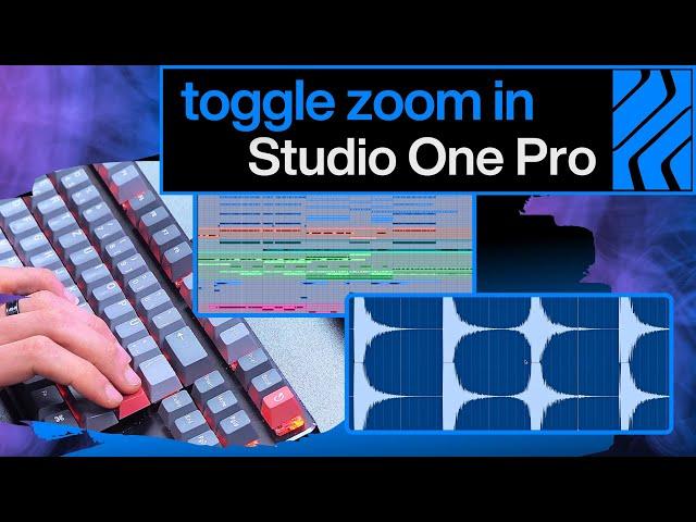 The Best Shortcuts to Zoom in Studio One Pro | PreSonus