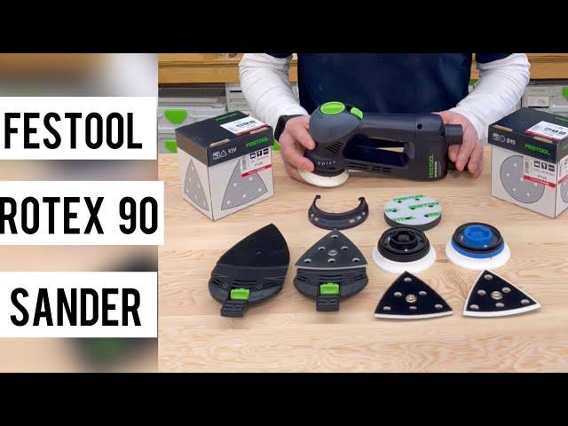 Festool Rotex 90 sander overview