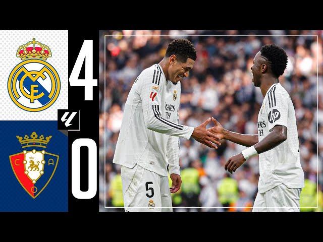 HIGHLIGHTS | Real Madrid 4-0 Osasuna | LaLiga 2024/25