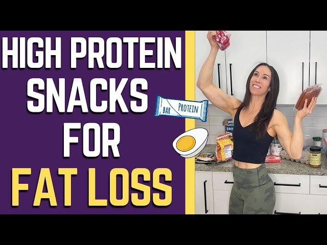 HiGH PROTEIN Healthy Snacks For On The Go | Body Recomposition