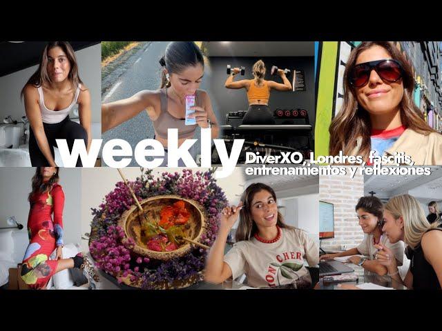 WEEKLY! de Londres a mi pueblo, rutina, cenamos en DiverXO, fascitis plantar y maratón a la vista!