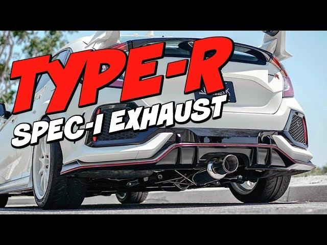 REMARK SPEC-I EXHAUST 17-18 CIVIC TYPE-R FK8 UNBOXING