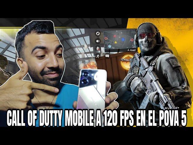 CALL OF DUTTY MOBILE A 120 FPS EN EL POVA 5 CON HIOS 13 / HIOS 14 [GUIA]
