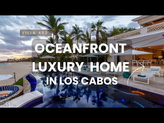 Oceanfront luxury home in Los Cabos | Exclusive Tour