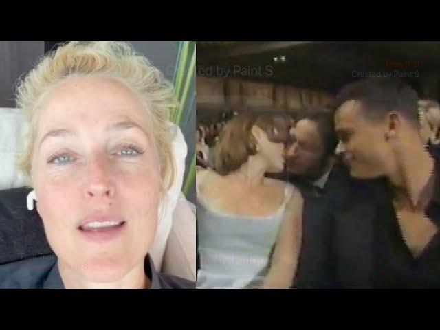 Gillian Anderson Addresses Duchovny Kiss At Emmys