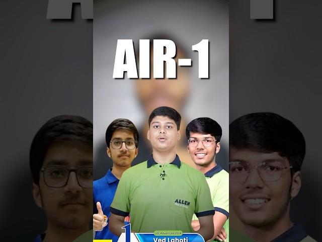 AIR-1 Choose IIT Kanpur Over IIT Bombay! #jee #motivation