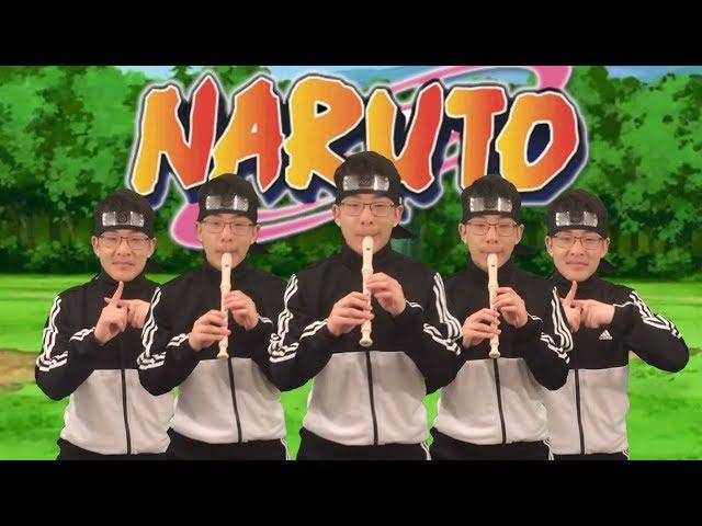 Naruto - Raising Fighting Spirit on recorder