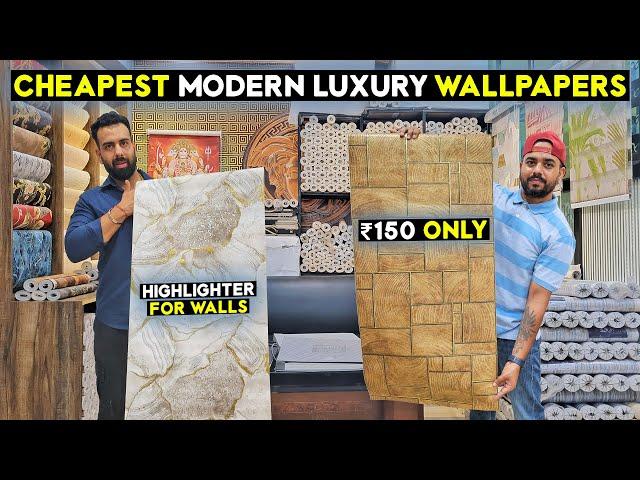 Buy #luxurywallpaper at Cheapest Prices | #wallpaper ₹150 Only | Cheapest #wallhighlighter For Walls