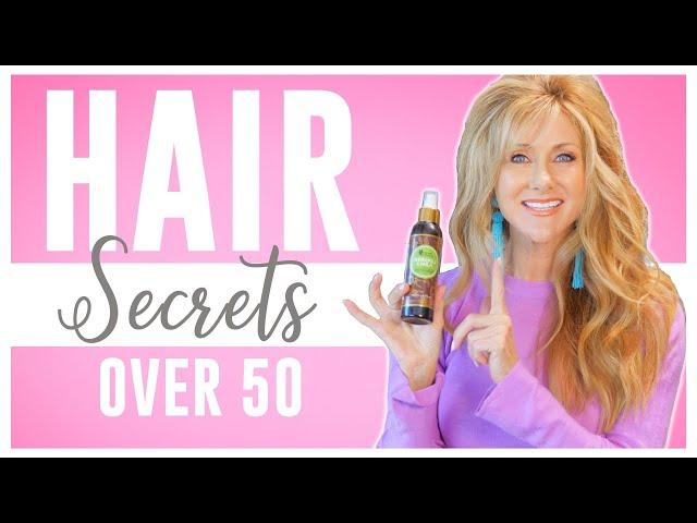 How To Grow Your Hair Long, Thick And Healthy OVER 50!