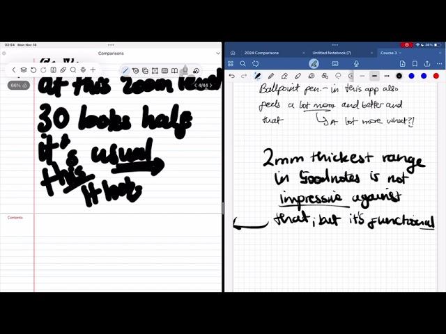 Goodnotes 6 vs Freenotes (2024) | ULTIMATE Comparison | the basics | Part 1