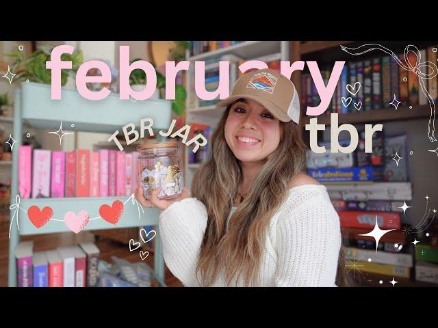 TBR jar prompts choose my February reads! (only pink & red books)   🫙