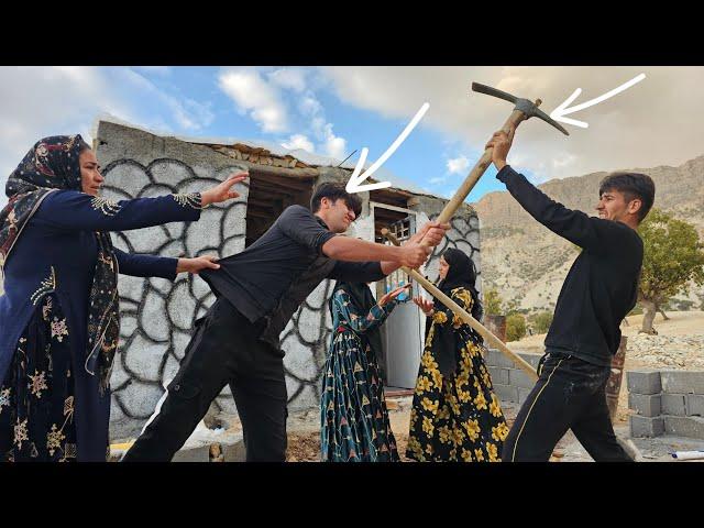 The conflict of Farhanaz and Hadi's family with Mehdi and Zainab