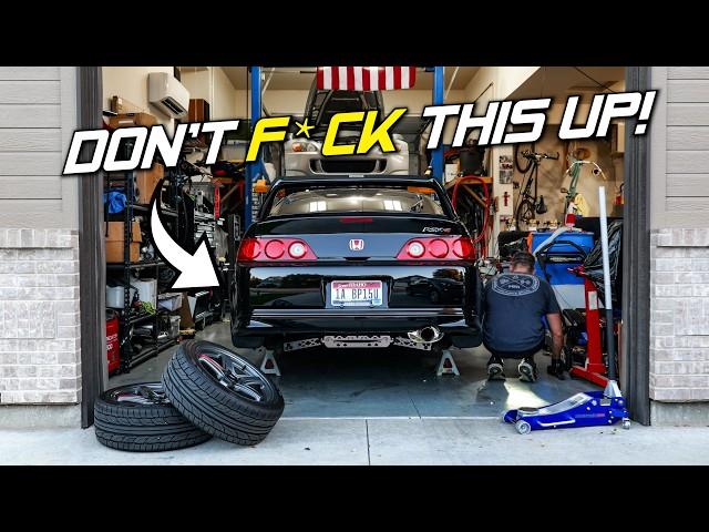 Rolling Fenders on the RSX Type S Build! | Worth the Risk?