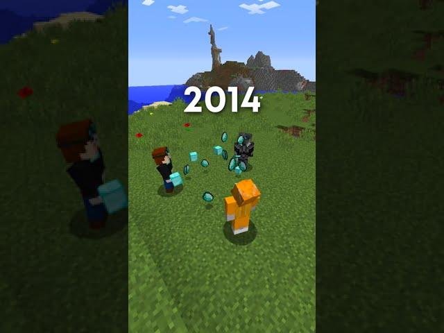 NEW vs OLD Minecraft...  (Nostalgia)