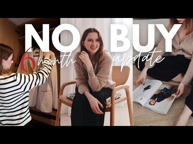 6 MONTHS WITHOUT SHOPPING | MY NO BUY YEAR #nobuyyear