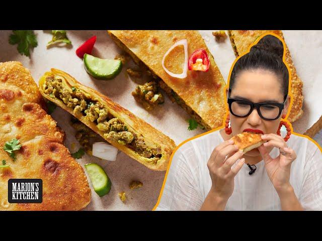 The Asian street food pastry you NEED to try... Homemade Beef Murtabak | Marion's Kitchen