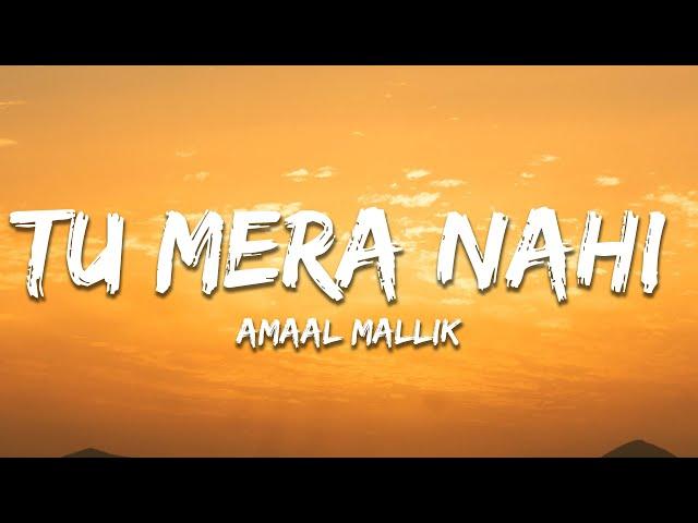 Amaal Mallik - Tu Mera Nahi (Lyrics)