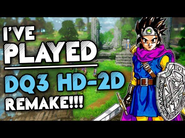 I've Played DQ3 HD-2D Remake! Hands-On Impressions