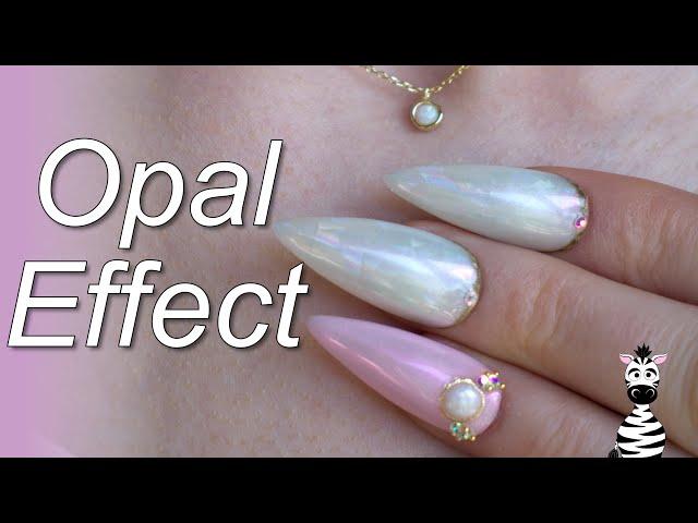 GORGEOUS Opal Effect on Nails Inspired by a Stunning Ana Luisa Necklace