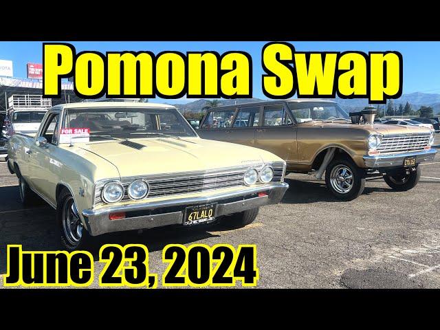 Pomona Swap Meet & Classic Car Show - June 23, 2024