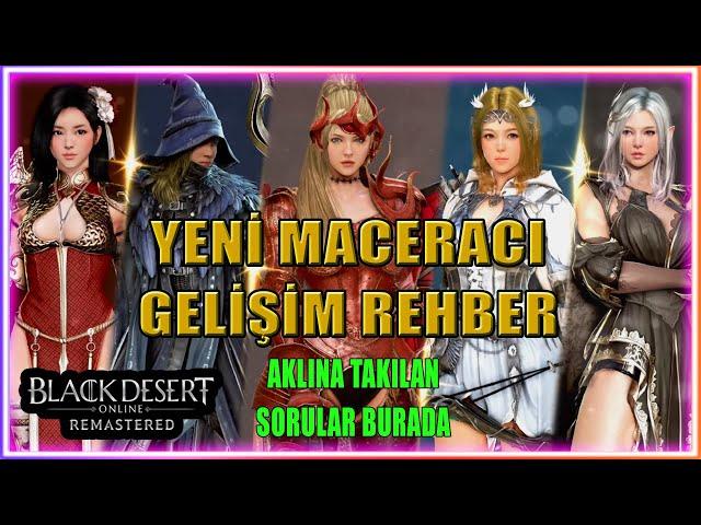 Black Desert - Yeni Maceracılar İçin ! - Baştan Sona Gelişim Kısa Özet - Boss - Tuvala - Ölen Tanrı