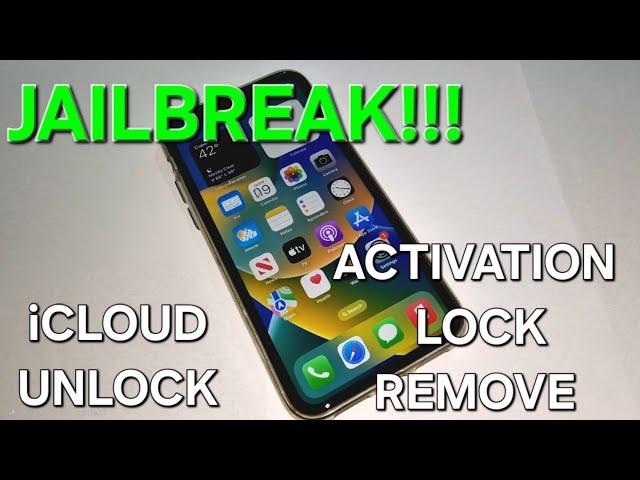 Jailbreak iCloud Activation Lock Unlock Any iPhone 5,6,7,8,X,11,12,13,14,15,16