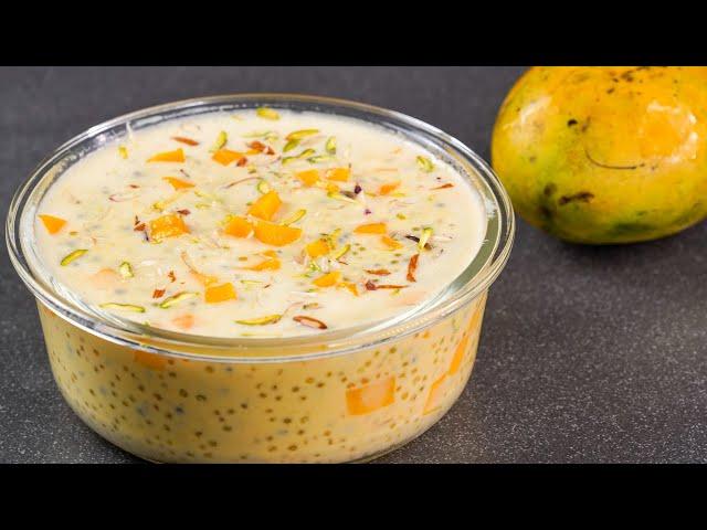 MANGO SAGO DESSERT RECIPE | REFRESHING SUMMER DRINK RECIPE | MANGO SAGO DRINK | TAPIOCA DRINK