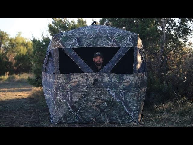 The Pro Series Extreme View blind gives pro-level status with Extreme View one-way, see-through mesh