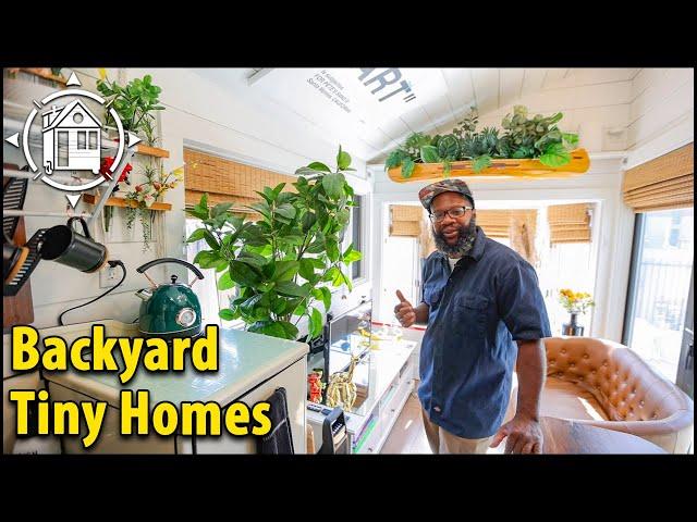 SMART! He converted his backyard into a hotel (makes $6k/mo)