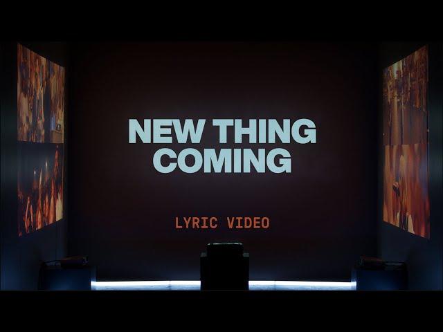 New Thing Coming (Tiffany Hudson & Steven Furtick) | Official Lyric Video | Elevation Worship