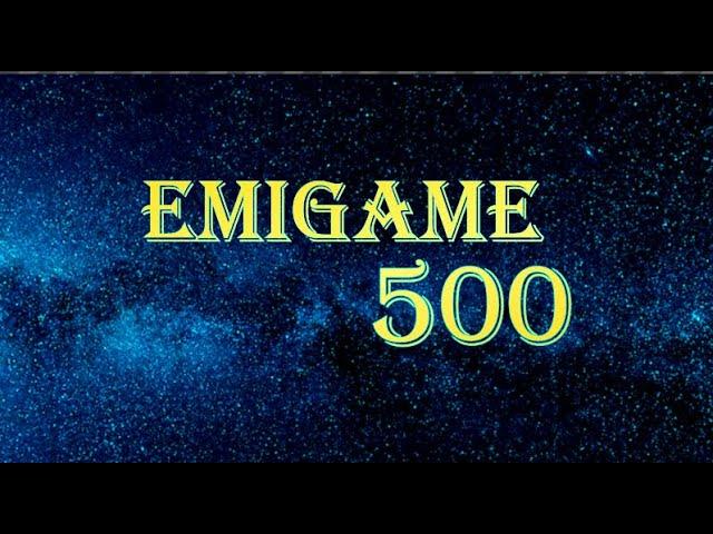 Presentazione canale - Benvenuti da Emigame500