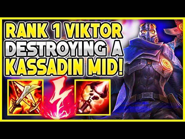 How to beat Kassadin as Viktor. Rank 1 Viktor Abusing Kassadin!! | Zane Prodigy | League of legends