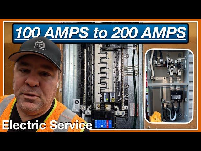 Just Another 200 AMP SERVICE UPGRADE #electricalservices #200AMPS