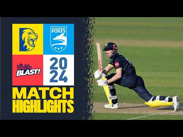  Durham fall just short to the Foxes despite Ashton Turner innings | HIGHLIGHTS