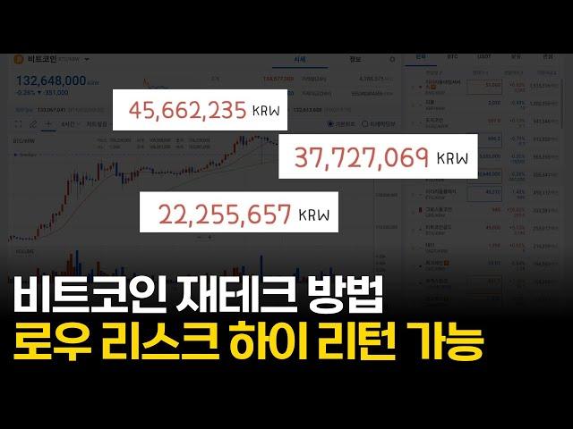 코인 재테크 안정적으로 1억 수익 내는 방법!