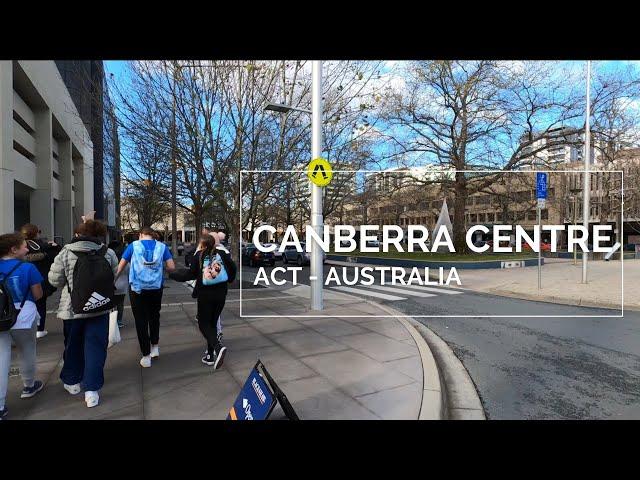 CANBERRA Australia - 4K (2021) CANBERRA CENTRE | ACT - Walking Tour Video.