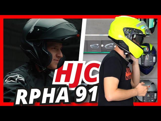 Hochwertiger Klapphelm mit ECE 22.06 | HJC RPHA 91 [Unboxing & Vorstellung] | Helmexpress.com