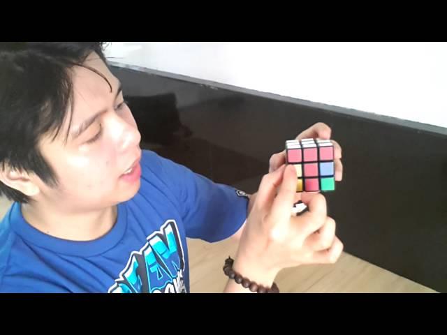 How to solve Rubiks cube Tagalog version