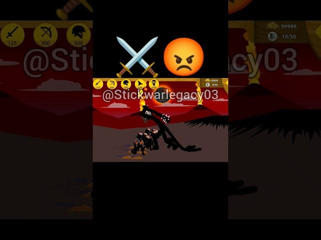 Stick war legacy game #stickwar3 #stickwarlegacy #gameplay #shorts #4k #trending #trend #stickman