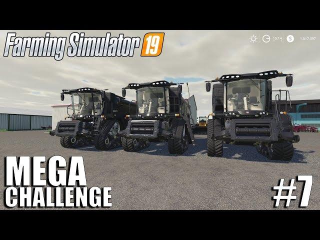 MEGA Equipment Challenge 2.0 | Timelapse #7 | Nebraska Map | FS19 | Farming Simulator 19