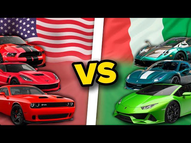 USA VS Italy | Car Comparison