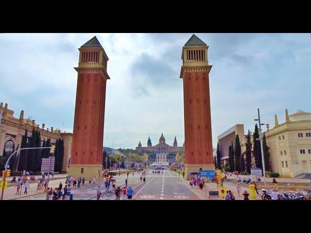 BARCELONA Hop On Hop Off Bus Highlights, TRAVEL VLOG 2018