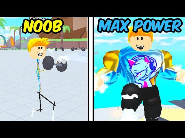 I Went to a GOD GYM And Became MAX SIZE! | Roblox Strongest Lifter Simulator