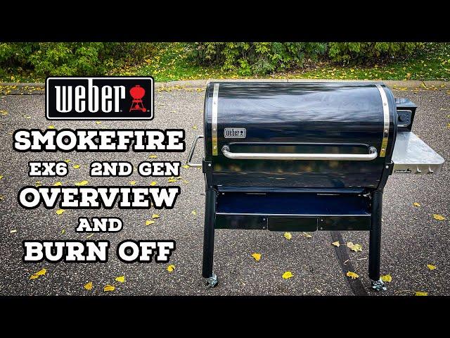 Weber SmokeFire Gen 2 EX6 | Overview And Burn Off