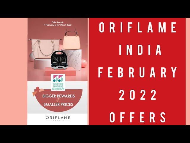 ORIFLAME INDIA FEBRUARY 2022 OFFERS/ FULL HD