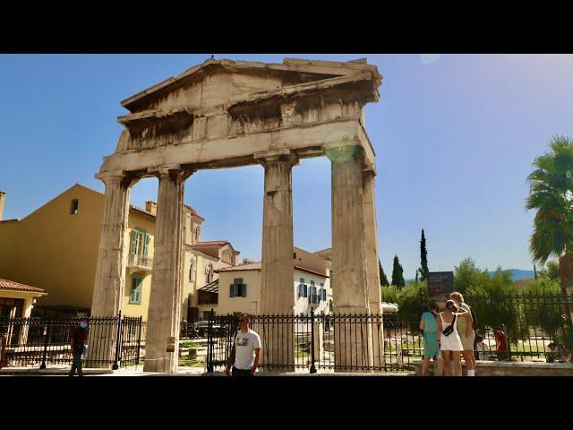 A Look At The Roman Agora of Athens, Greece